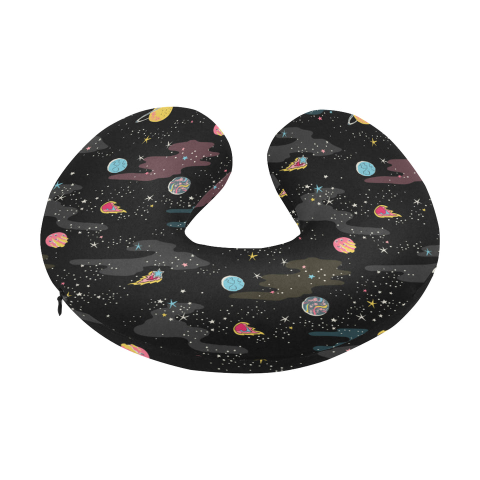 space pattern U-Shaped Travel Neck Pillow