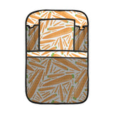 Carrot Pattern Print Design 02 Car Seat Back Organizer