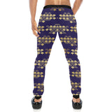 Beautiful japanese fan pattern Unisex Casual Sweatpants