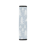 Christmas tree winter forest pattern Car Seat Belt Cover