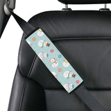 Cute snowman snowflake pattern Car Seat Belt Cover