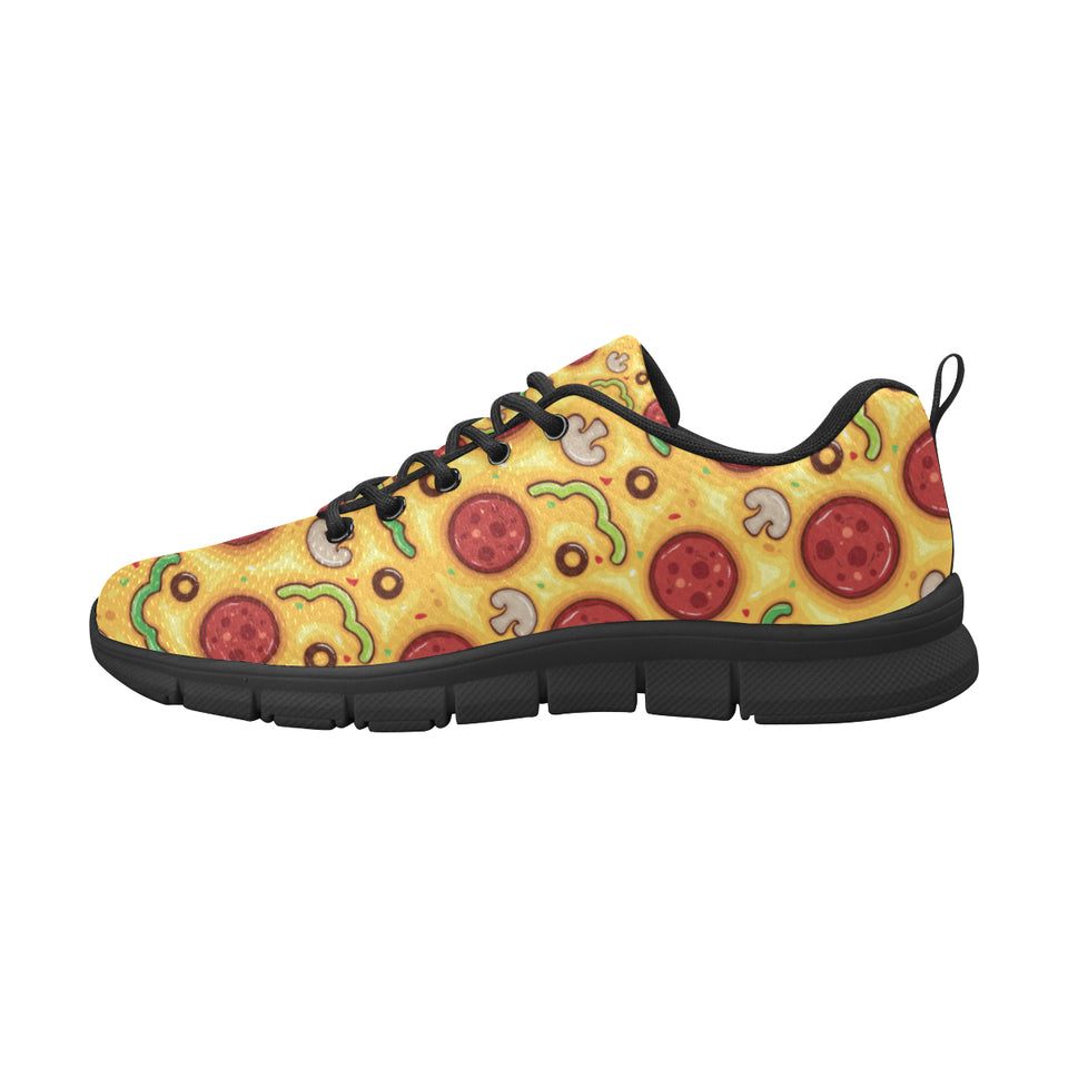 Pizza texture pattern Men's Sneaker Shoes