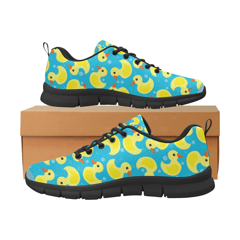 Duck Toy Pattern Print Design 04 Men's Breathable Sneakers ( Model 055)