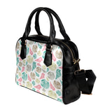 Colorful shell pattern Shoulder Handbag