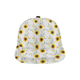 beautiful sunflowers pattern All Over Print Snapback Cap