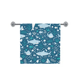 Cute shark pattern Bath Towel