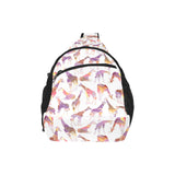 Giraffe Pattern Print Design 02 All Over Print Chest Bag