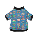 Darts Pattern Print Design 02 All Over Print Pet Dog Round Neck Fuzzy Shirt