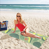 Avocado pattern Beach Towel