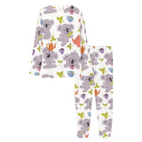 Cute koalas teapots tea Women's All Over Print Pajama Set