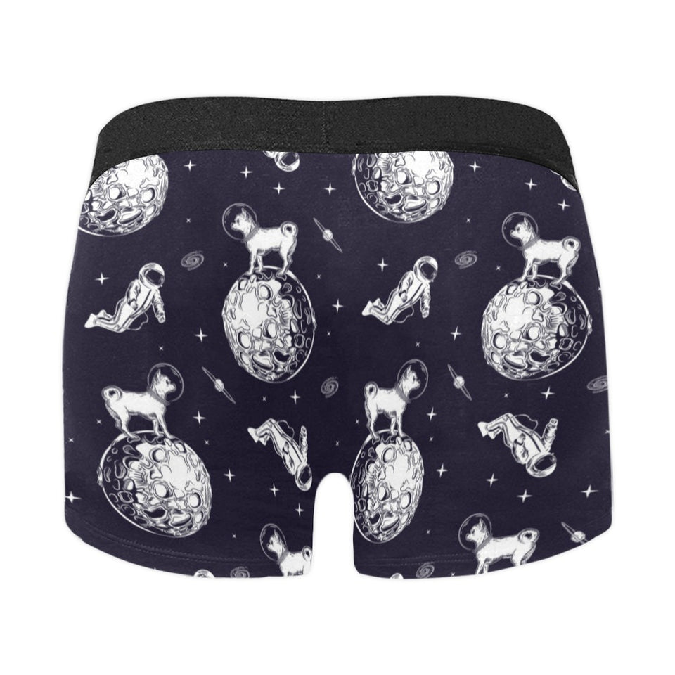Chihuahua space helmet. astronaut pattern Men's All Over Print Boxer Briefs Men's Underwear