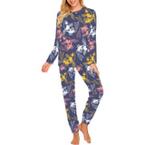 Koi Fish Carp Fish pattern Women's All Over Print Pajama Set