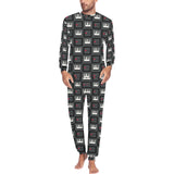 Piano Pattern Print Design 05 Men's All Over Print Pajama