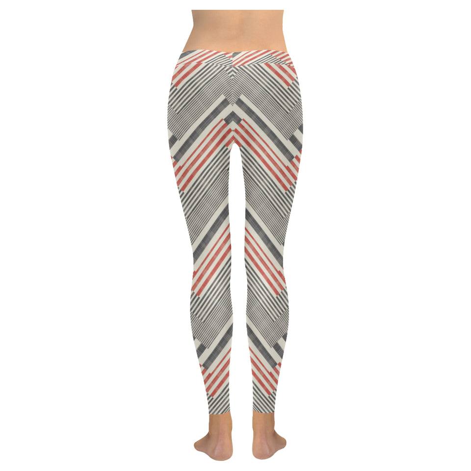 zigzag chevron striped pattern Women's Legging Fulfilled In US