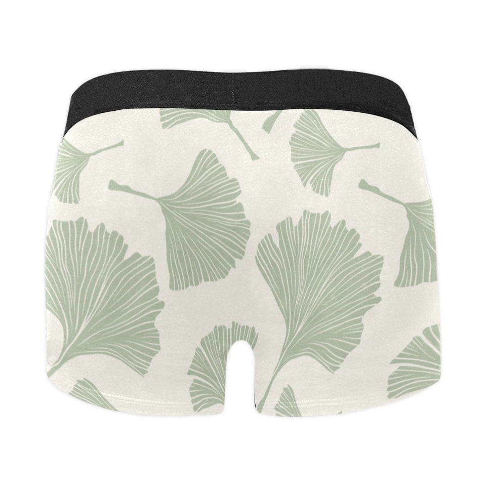 Ginkgo leaves pattern Men's All Over Print Boxer Briefs Men's Underwear