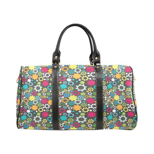 Gear Pattern Print Design 03 Travel Bag