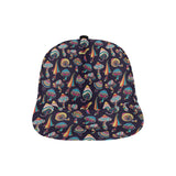 Colorful mushroom pattern All Over Print Snapback Cap