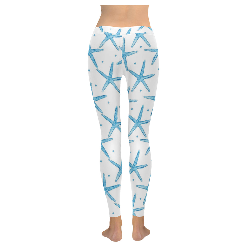 Watercolor starfish pattern Women's Legging Fulfilled In US