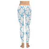 Watercolor starfish pattern Women's Legging Fulfilled In US