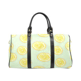 slice of lemon pattern Travel Bag