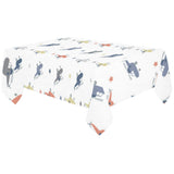 Cute helicopter star pattern Tablecloth