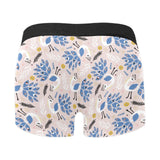 Cute peacock pattern Men's All Over Print Boxer Briefs Men's Underwear