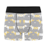 Cute dachshund dog pattern Men's All Over Print Boxer Briefs Men's Underwear