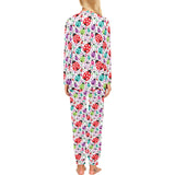Ladybug Pattern Print Design 03 Women's All Over Print Pajama Set