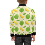 Durian pattern Kids' Boys' Girls' Bomber Jacket