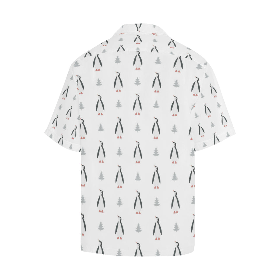 Penguin pattern Men's All Over Print Hawaiian Shirt
