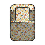 Pancake Pattern Print Design 02 Car Seat Back Organizer