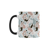 cute mermaid pattern Morphing Mug Heat Changing Mug
