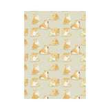 Cute fat shiba inu dog pattern House Flag Garden Flag