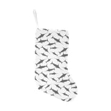 Swordfish Pattern Print Design 04 Christmas Stocking