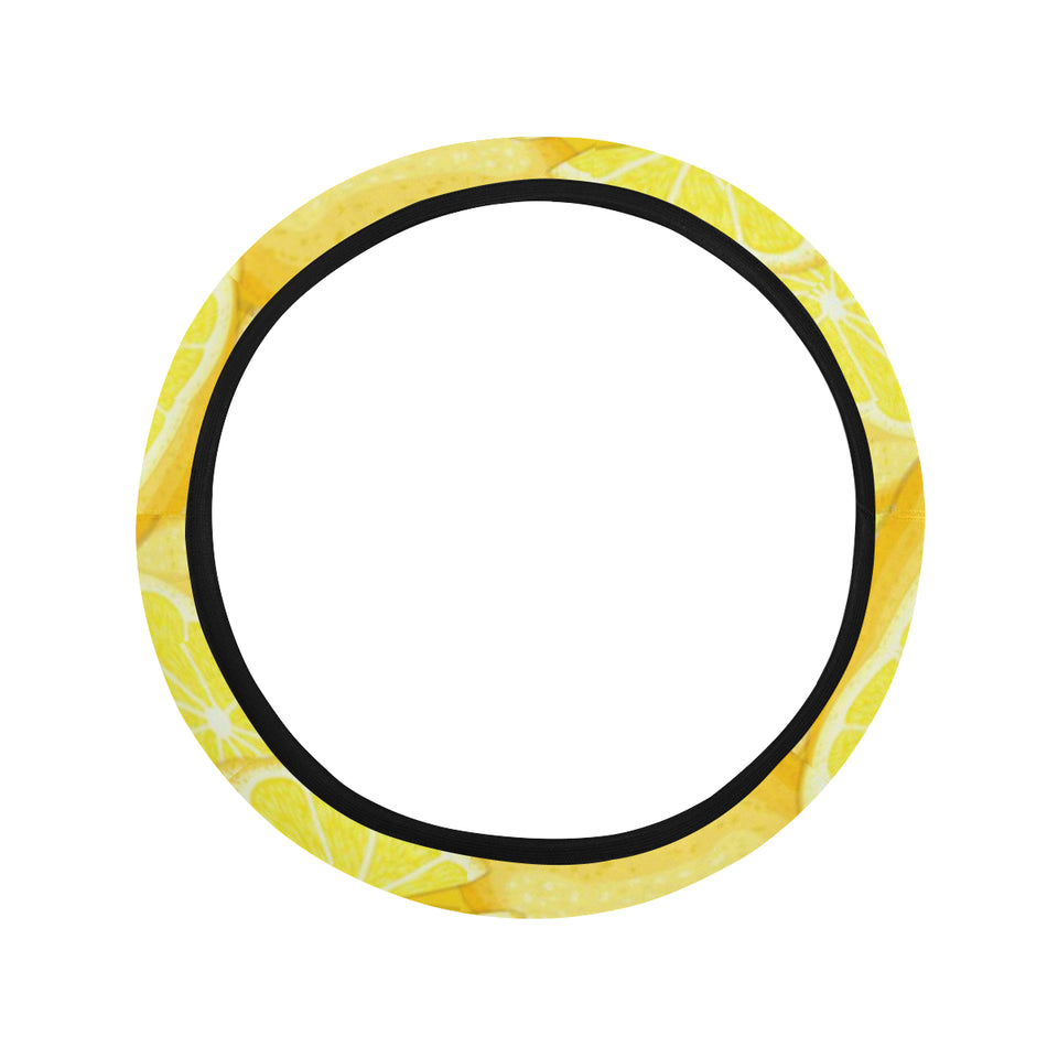 lemon pattern Car Steering Wheel Cover