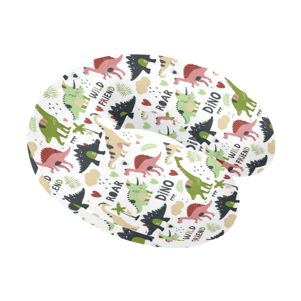 Cute dinosaurs pattern U-Shaped Travel Neck Pillow