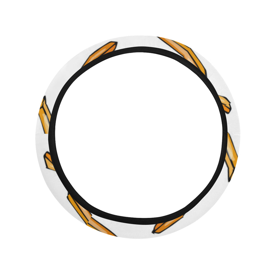 French fries potato pattern Car Steering Wheel Cover