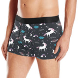 unicorn rainbows moon clound star pattern Men's All Over Print Boxer Briefs Men's Underwear