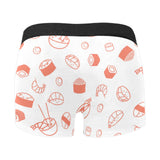 Sushi pattern Men's All Over Print Boxer Briefs Men's Underwear
