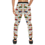 Corgi Christmas Pattern Unisex Casual Sweatpants