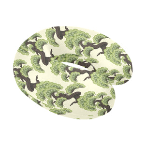 Bonsai pattern U-Shaped Travel Neck Pillow