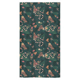Snake forest pattern Bath Towel