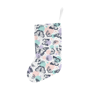 Butterfly pattern Christmas Stocking