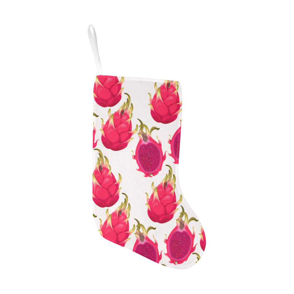 dragon fruits design pattern Christmas Stocking