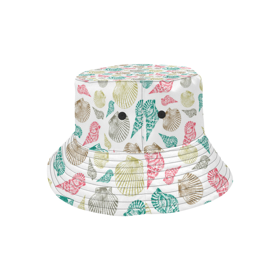 Colorful shell pattern Unisex Bucket Hat