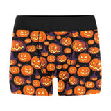 Halloween Pumpkin pattern Men's All Over Print Boxer Briefs Men's Underwear