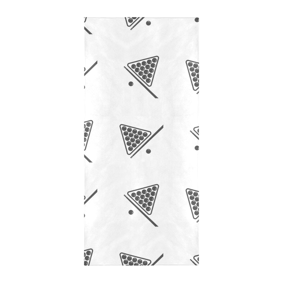 Billiard Ball Pattern Print Design 03 Beach Towel