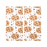 chocolate chip cookie pattern Gauze Curtain