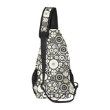 Gear Pattern Print Design 02 All Over Print Chest Bag