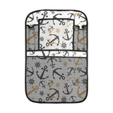 Anchors Rudders pattern Car Seat Back Organizer